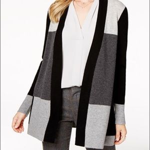 charter club cashmere colorblock sweater